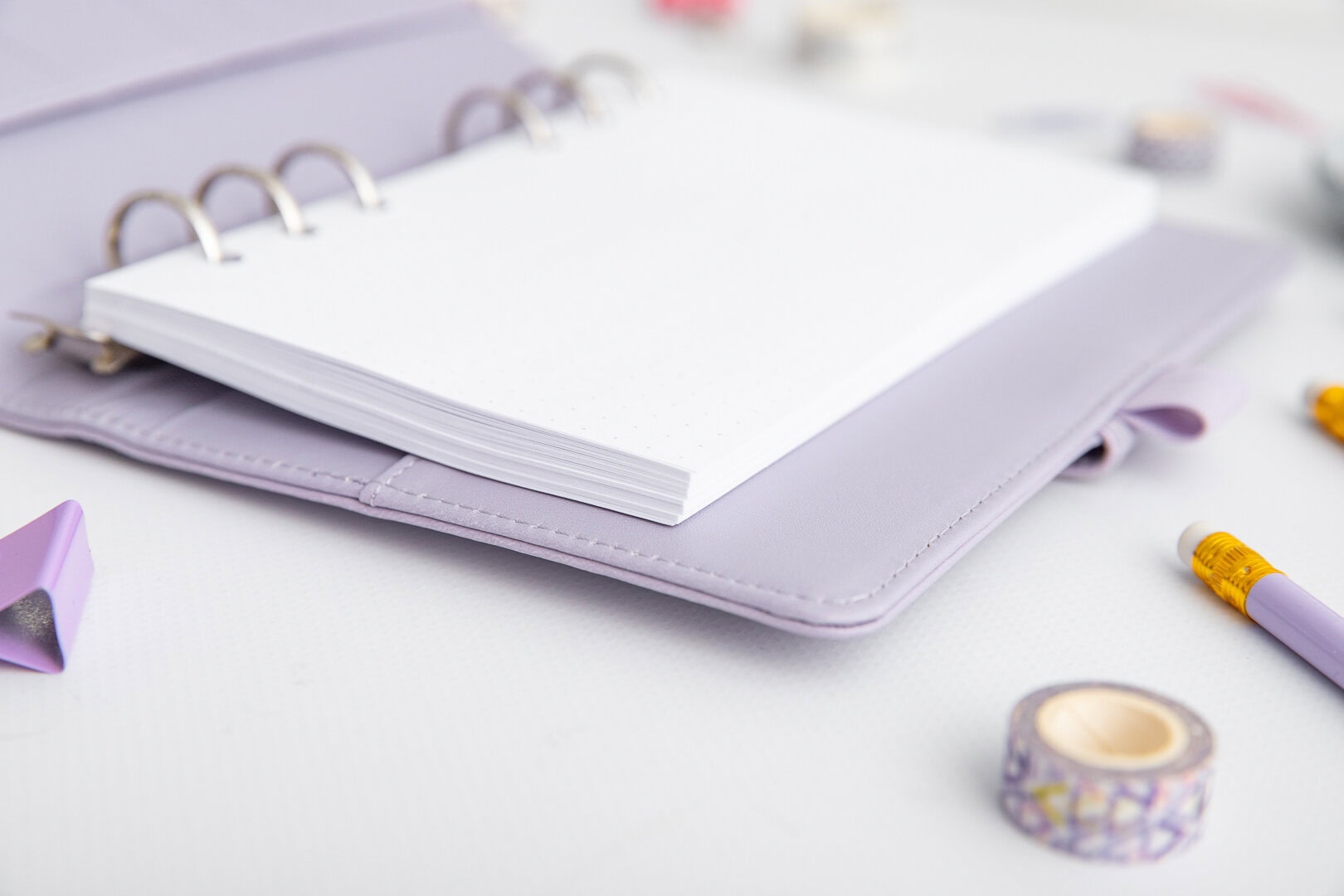 Wkład A6 do organizera w kropki