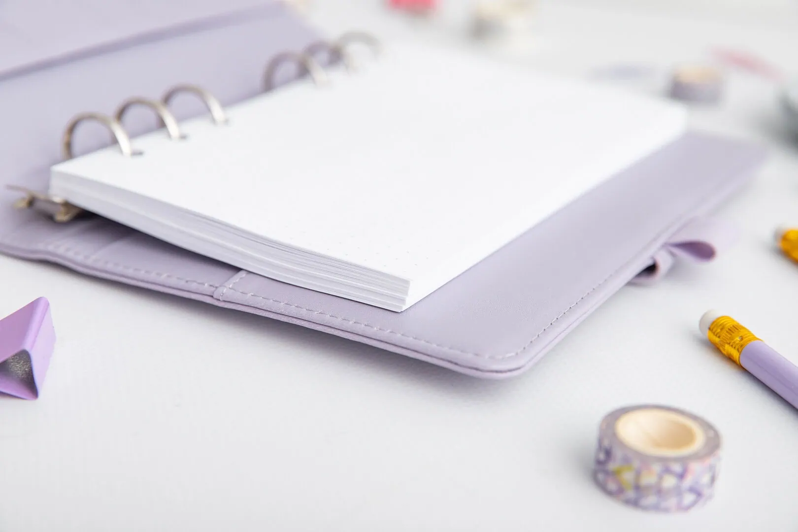 Wkład A6 do organizera w kropki