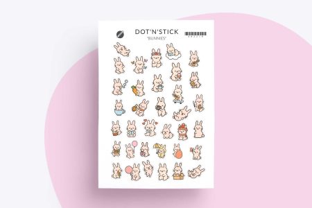 Naklejki „Bunnies”