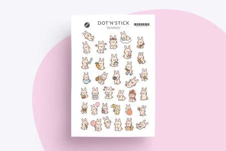 Naklejki „Bunnies”