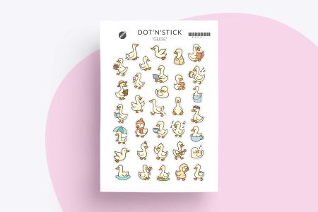 Naklejki „Geese”