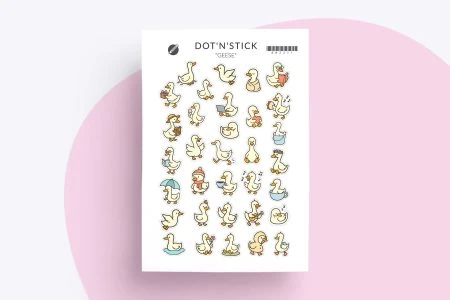 Naklejki „Geese”