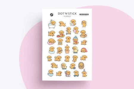 Naklejki „Puppies”