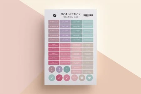 Naklejki "Ślubne zakładki" do planera lub organizera