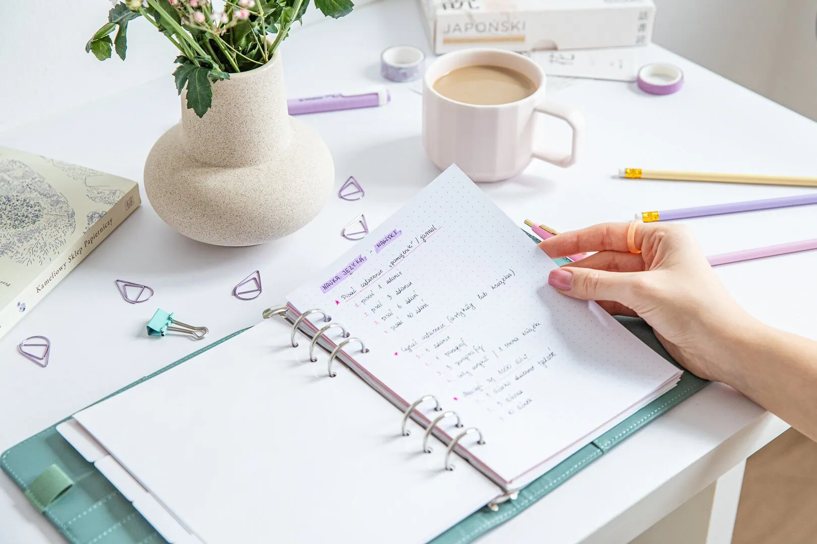 Nauka języków z organizerem