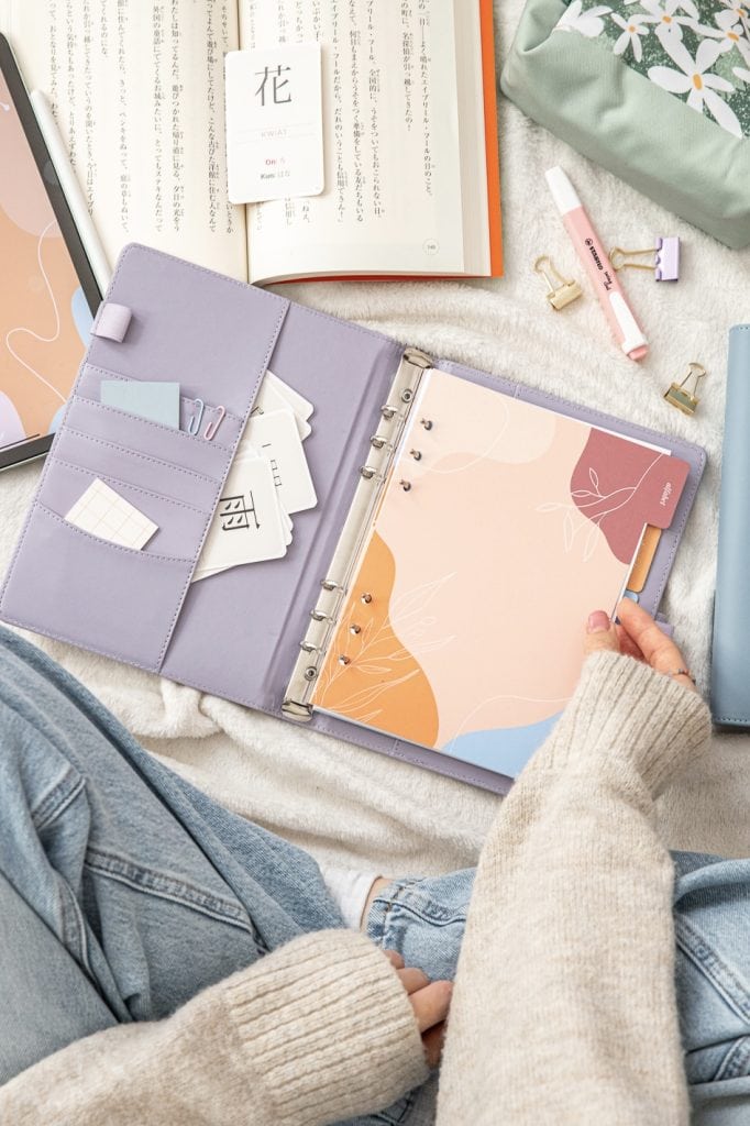 Planer językowy z registrami