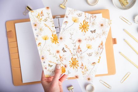 Późne lato - strona tytułowa i zakładka do organizera