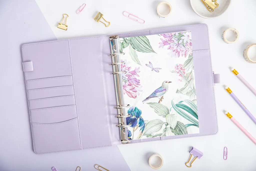 Strona tytułowa do organizera - Rajski ogród