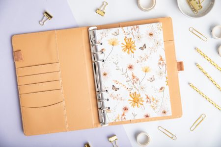 Strona tytułowa do organizera - Późne lato