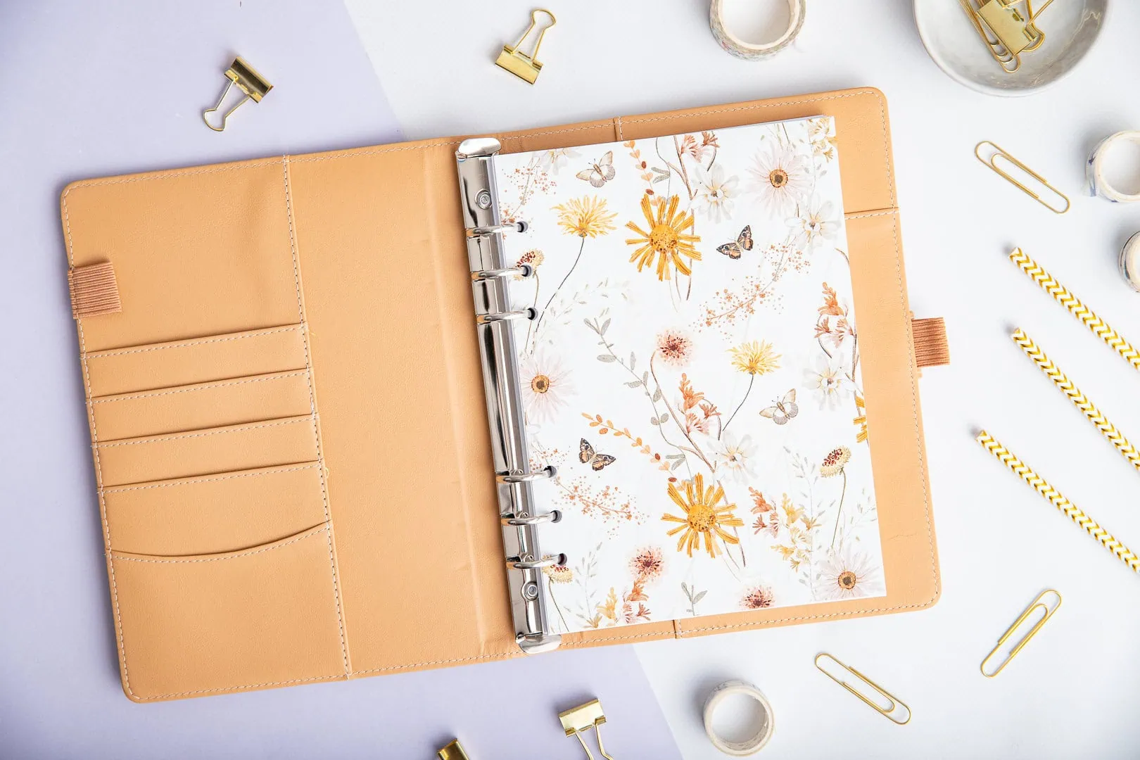 Strona tytułowa do organizera - Późne lato