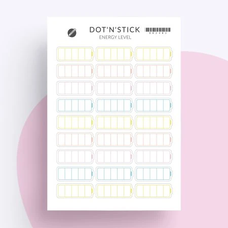 Naklejki "Energy level"