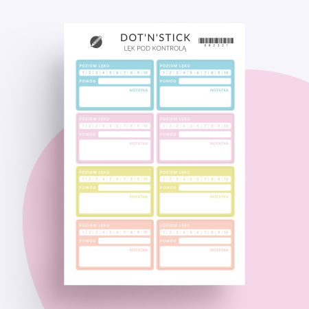 Naklejki "Lęk pod kontrolą"