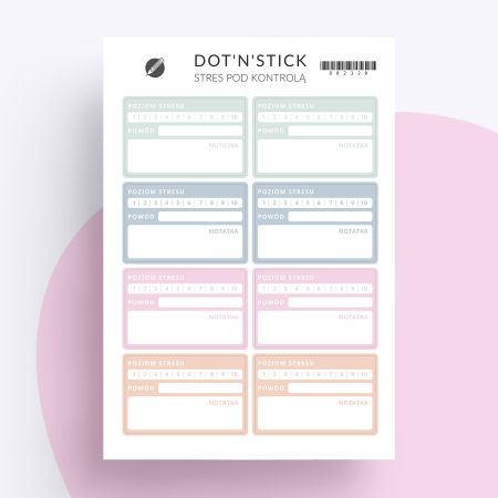 Naklejki "Stres pod kontrolą"