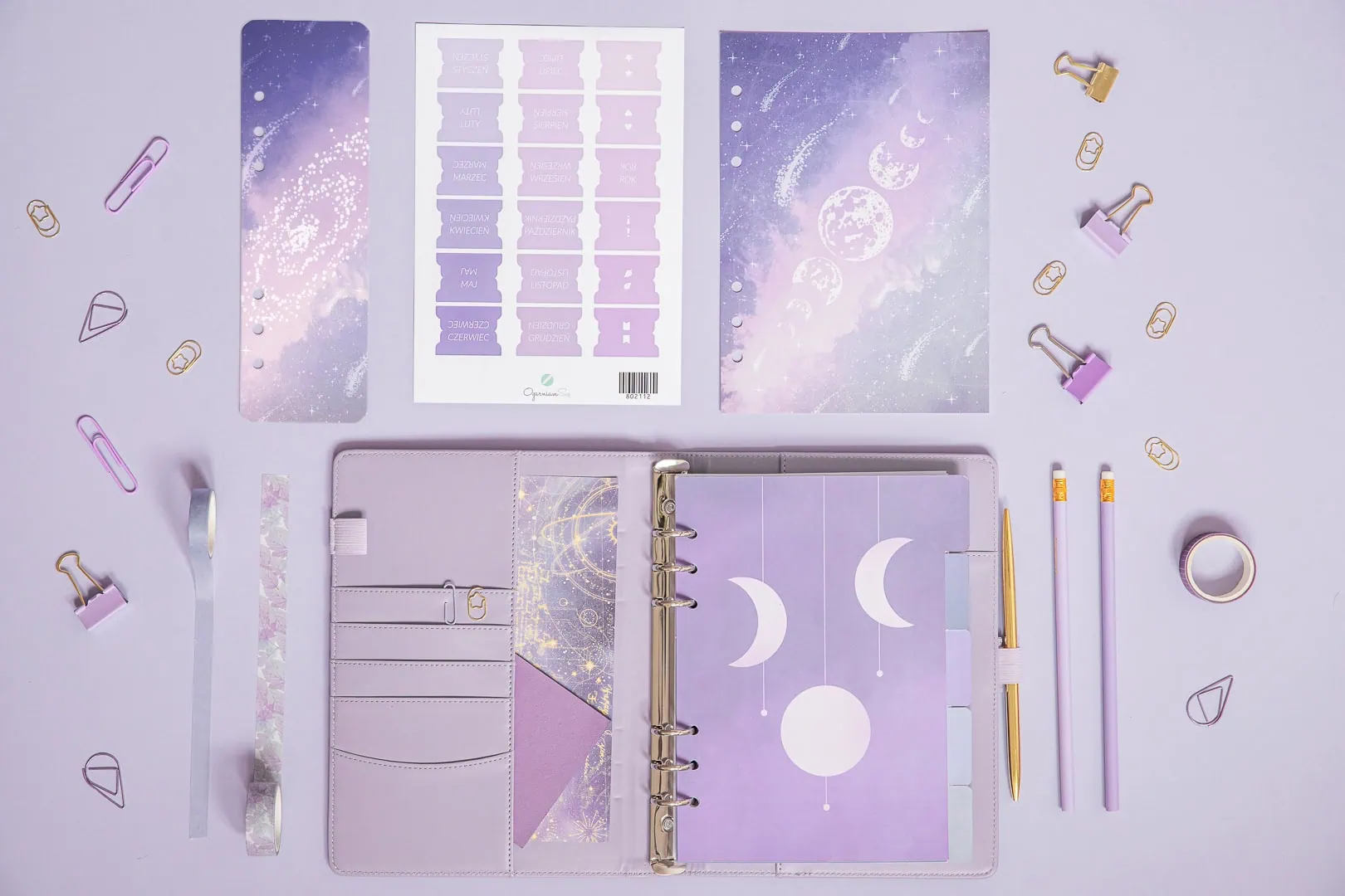 Ogarniam z Księżycem: zestaw organizer