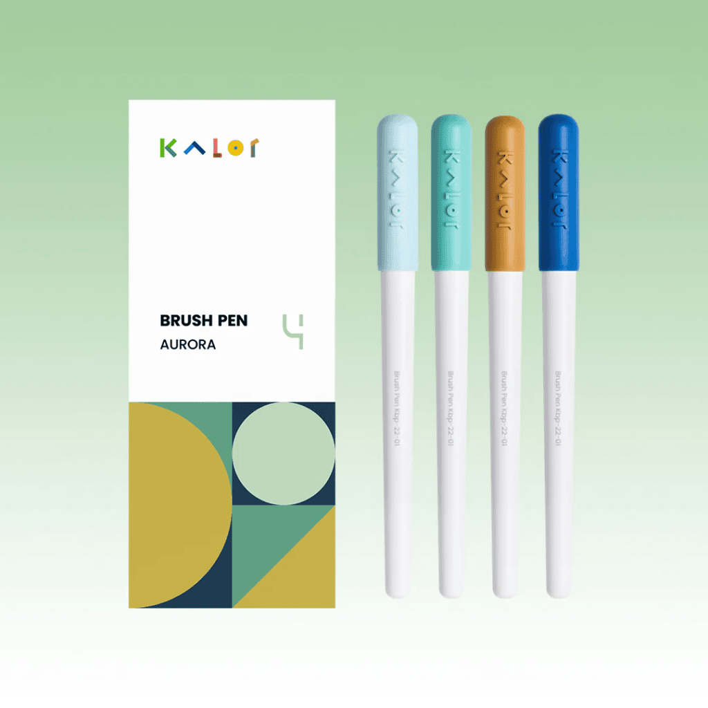 Kaco Kalor zestaw 4 brushpenów | Aurora