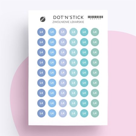 Naklejki "Zwolnienie lekarskie"