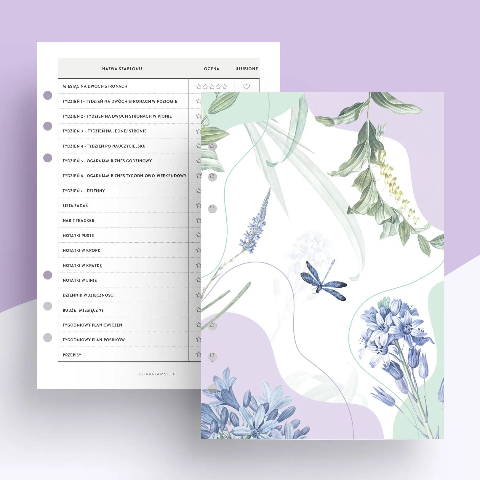 Testuj Ogarnianie - wkład startowy do organizera