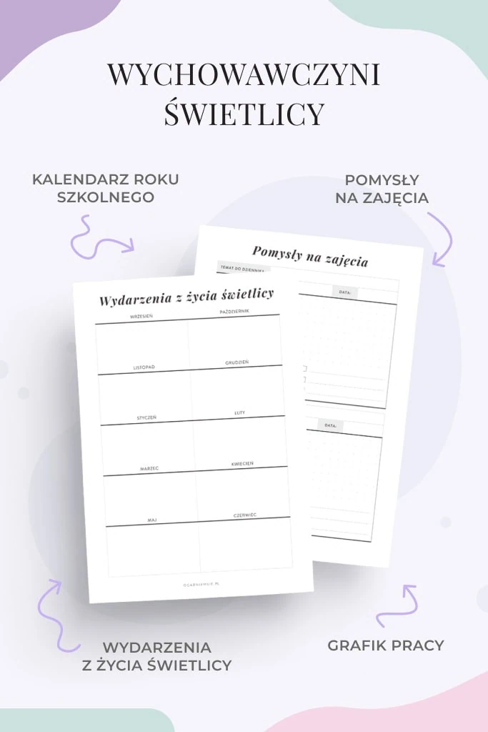 Wkład Wychowawczyni świetlicy