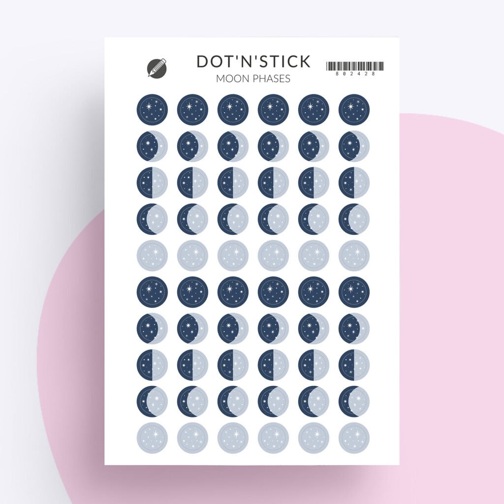 Naklejki “Moon Phases”