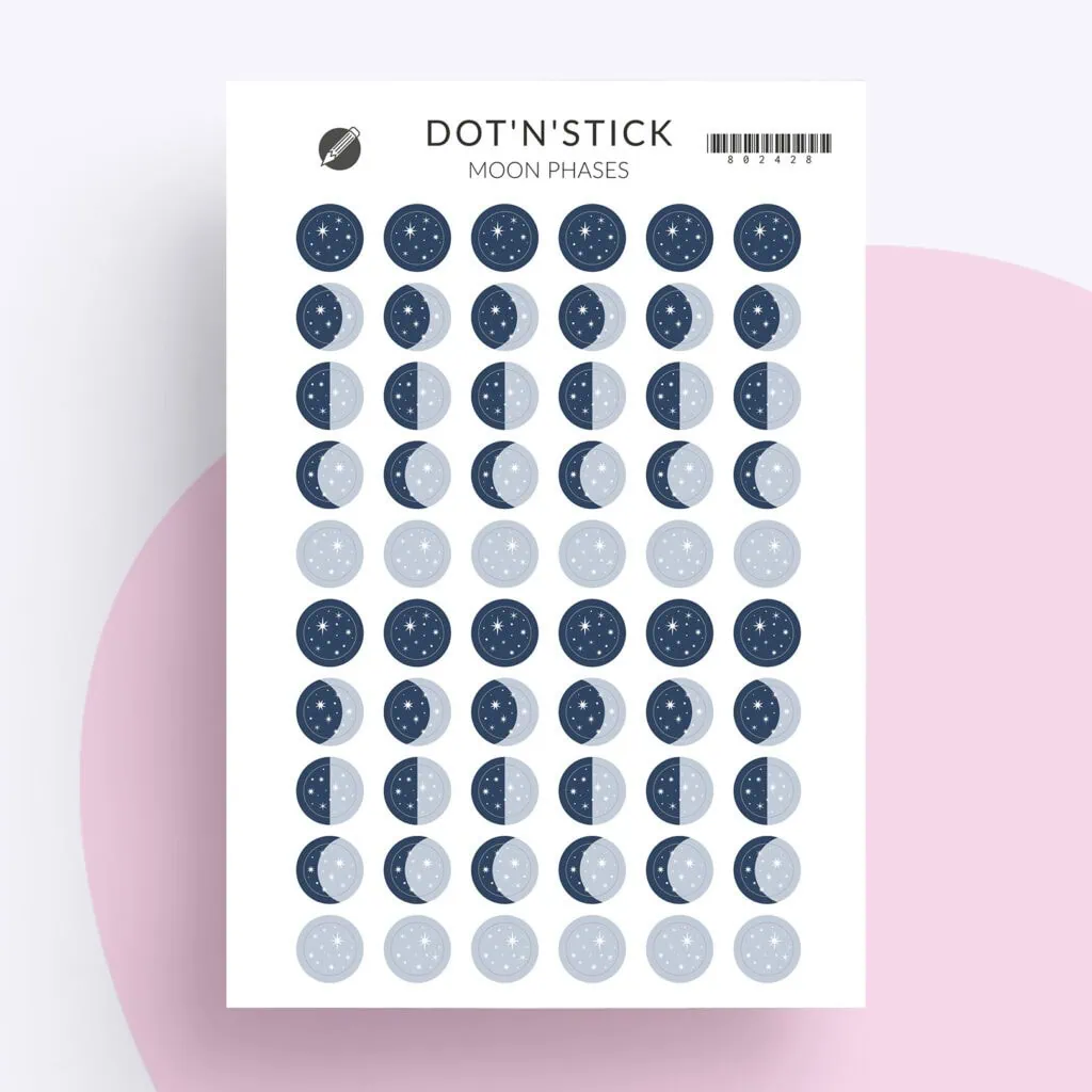 Naklejki “Moon Phases”
