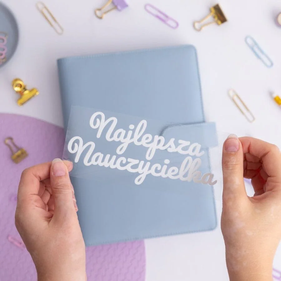 Naklejka na organizer - Najlepsza Nauczycielka