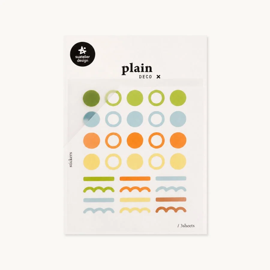 Naklejki do planera i bullet journal “Kolorowe akcenty”