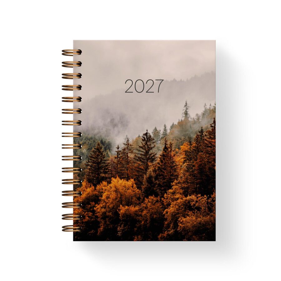 Planer 2027 - okładka Jesienny Las