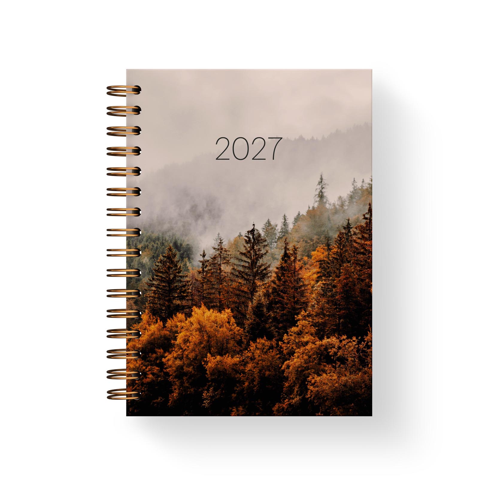 Planer 2027 - okładka Jesienny Las