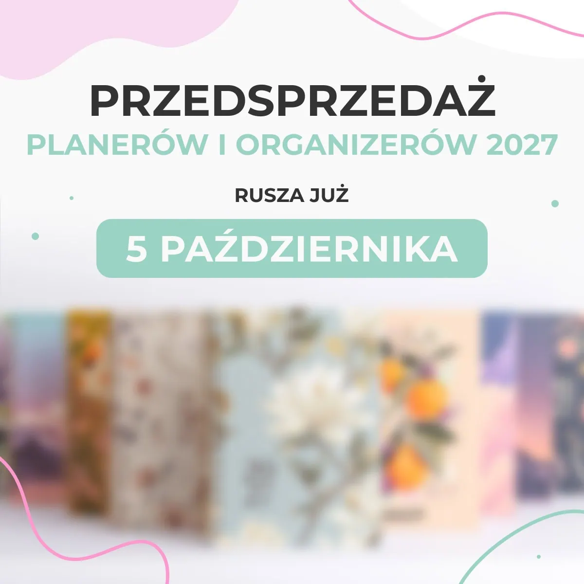 Przedsprzedaż planerów i organizerów 2027
