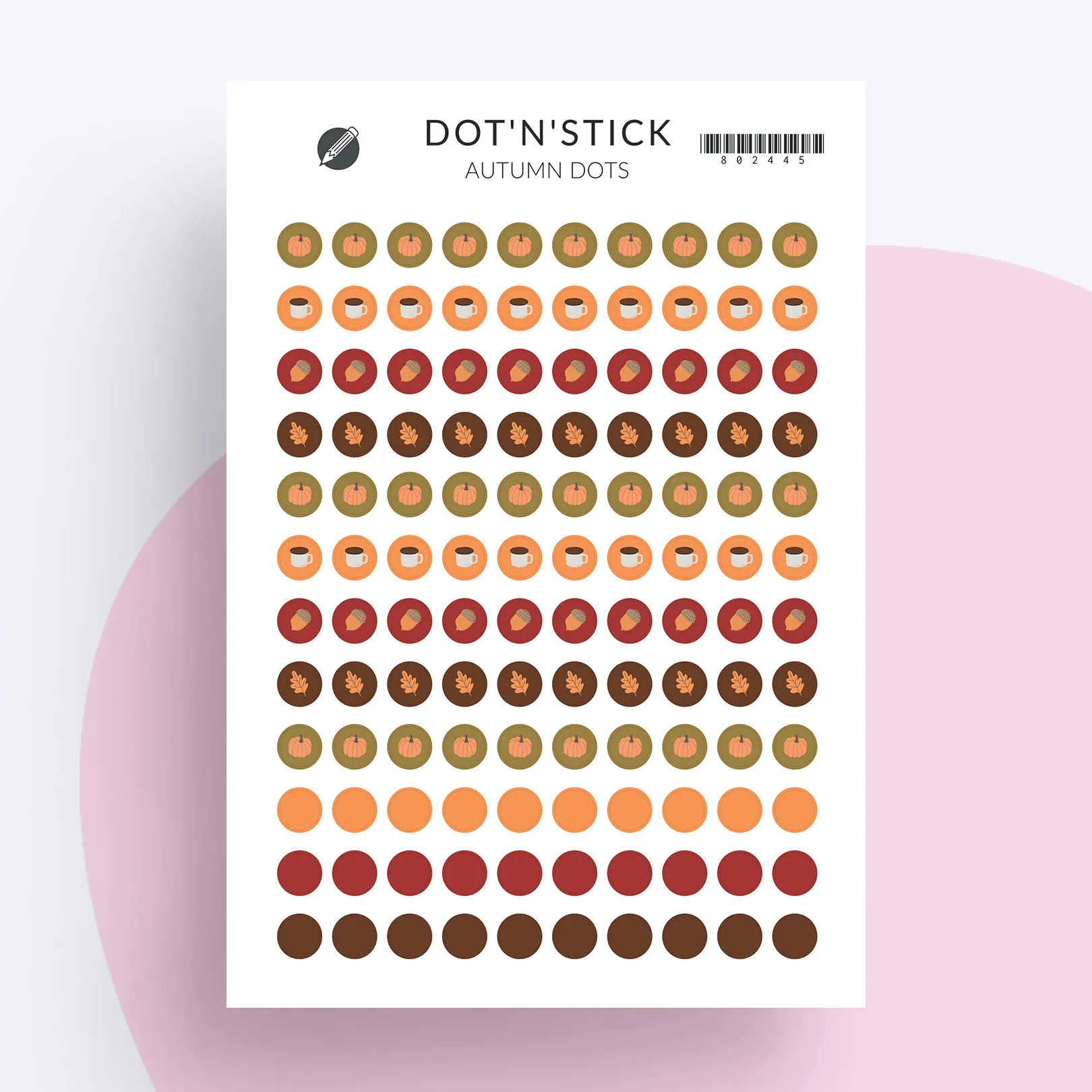 Naklejki Autumn Dots