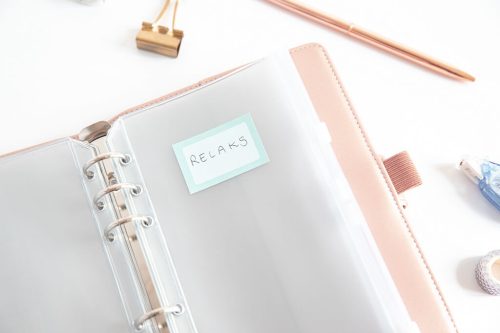 planer pieniędzy, koperty