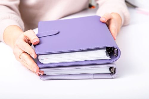 okładka na organizer a5