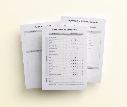 planer ciąży i noworodka